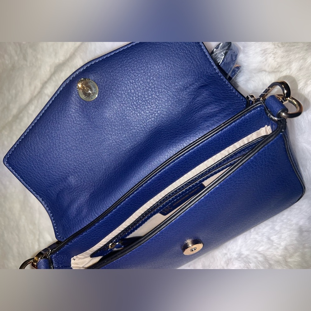 INC International Concepts Navy Crossbody Bag - Picture 5 of 7